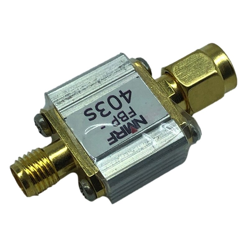 Filtre Coaxial RF FBP-403S, 403 Mhz, 1db, bande passante 4Mhz