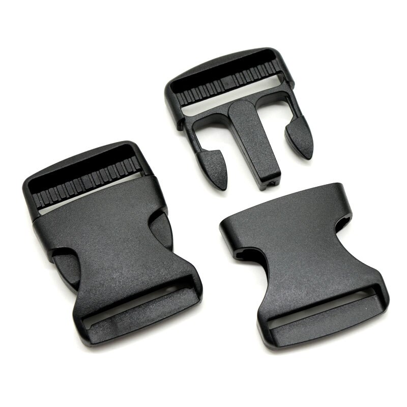 5/10Pcs 15/20/25/32/38/50mm grain fin de Ceinture Réglable Boucle En Plastique Boucle Sac À Dos Boucle de Réglage Sac À Dos Accessoires