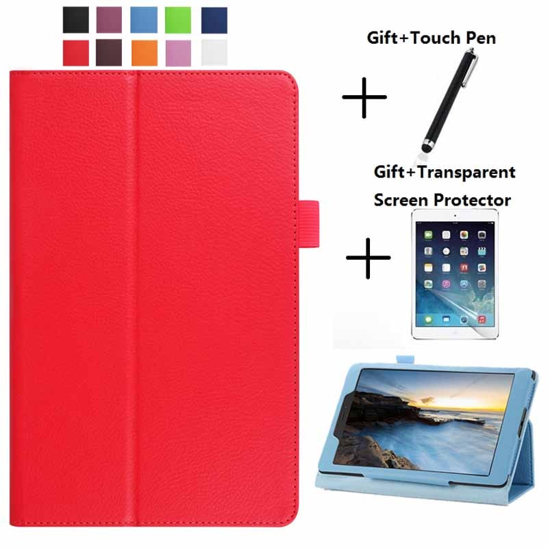 Litchi pu læderetui til huawei mediapad  t5 10 cover til huawei media pad ags 2-w09 ags 2-l09 ags 2-l03 ags 2-w19 10.1 tommer cover