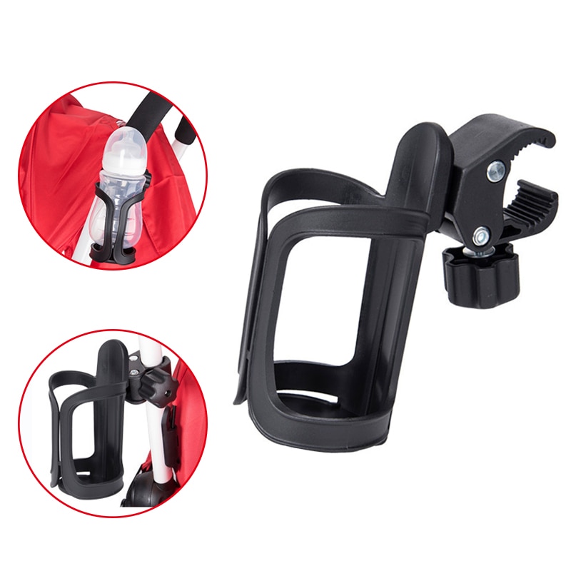 Portavasos para cochecito de bebé, soporte Universal para botella, 360 giratorio, funda de transporte, carrito para botella de leche