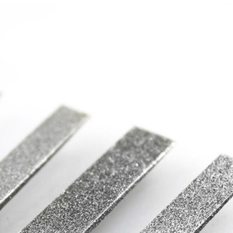 Lima de aguja para 12 piezas de 180mm, Lima de diamante cónica, CF-400, troquel