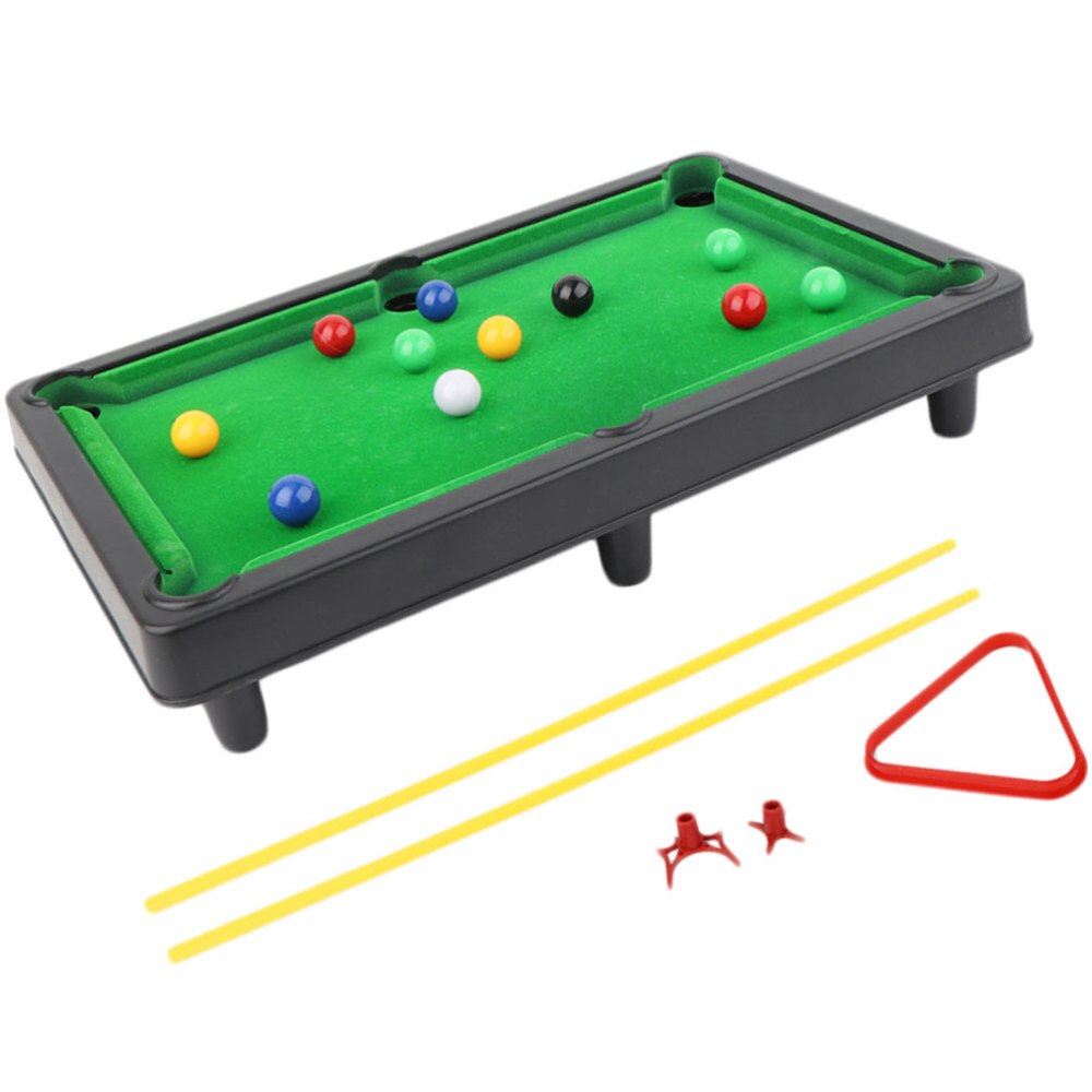 1 Set Mini Billiards Safe Funny Durable Tabletop Billiards Billiards Game Set for Kids Friends