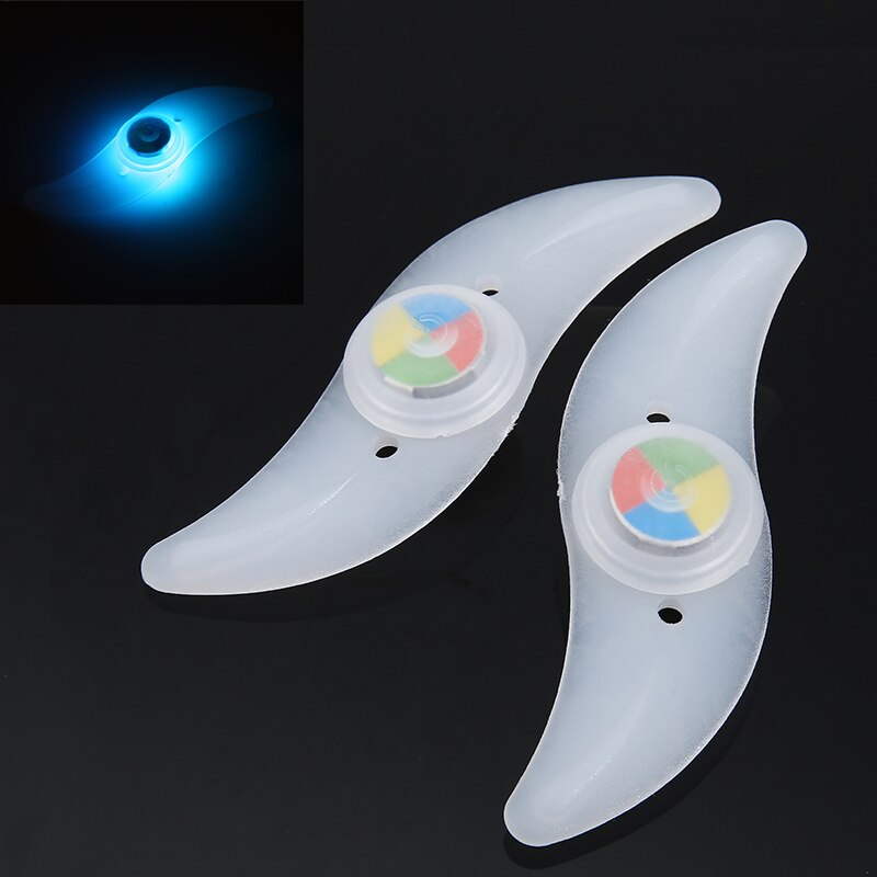 2pcs Bike Wheel Spoke Lights Color Changing LED Bicycle Wheel Light Mountain Warning Light Bicycle Spoke
