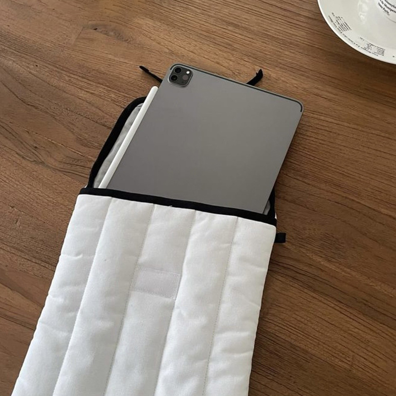 Nettbrettveske til ipad pro 9.7 10.2 11 luft 3 4 10.5 søte sløyfe 10.9 laptop-vesker 13.3 14 " til macbook xiaomi-veske