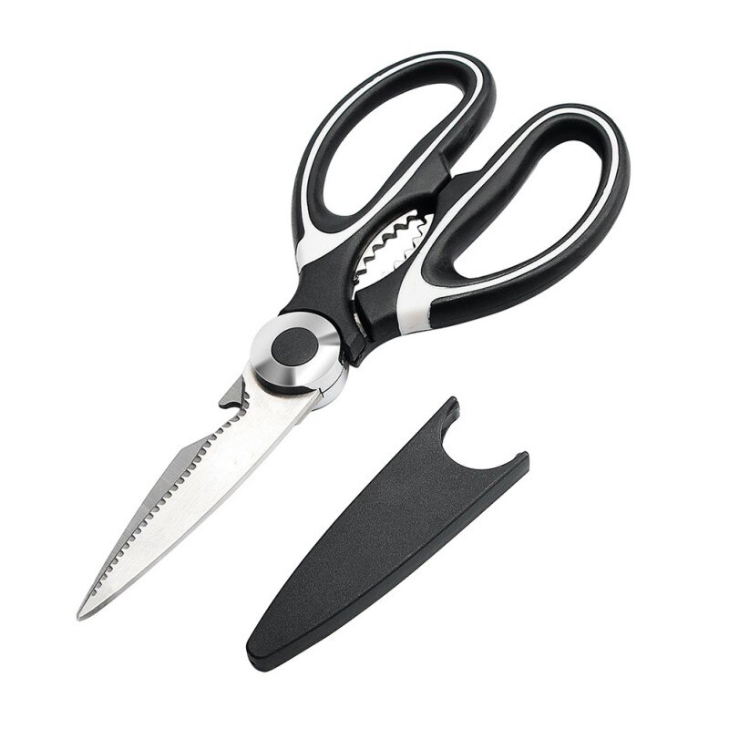 Keukenmessen Rvs Shears Gereedschap Kip Gevogelte Vis Vlees Cutter Groenten Keuken Huishoudelijke Suppliesfood Schaar: Default Title