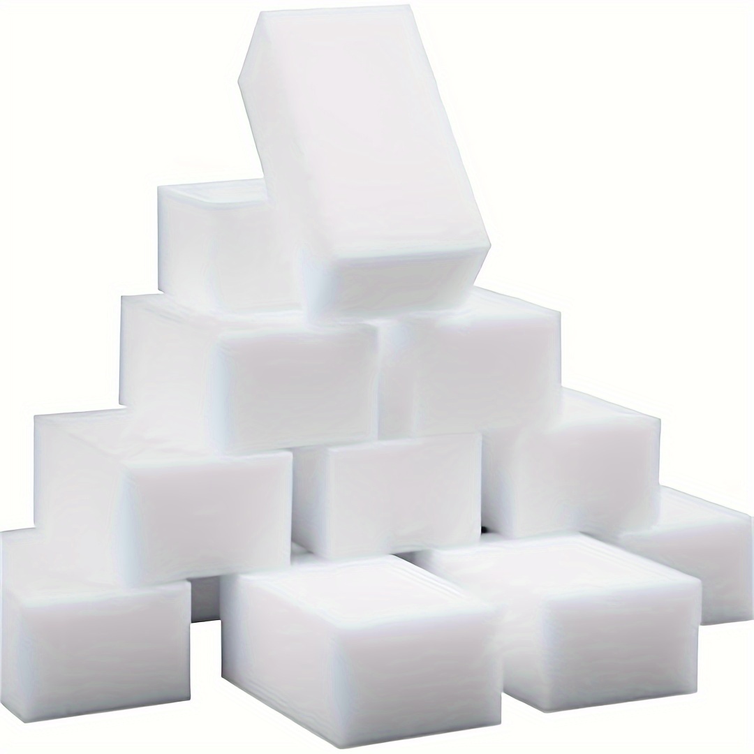 10pcs Magic Sponge Wipe, Melamine Foam Sponge, Household Cleaning Sponge Kitchen Cleaning Sponge, Car Wash Sponge