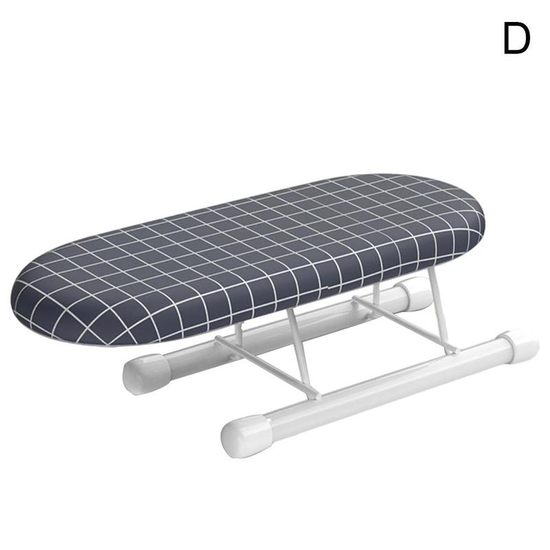 Mini Strijkplank Opvouwbare Verwijderbare Manchetten Kragen Strijken Tafel Voor Home Reizen Gebruik Strijken Accessorie Kleding Ijzer: dark blue