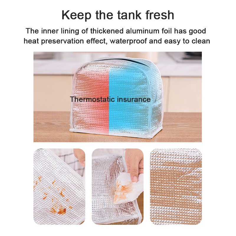 Bento Pouch Dinner Container School Food Storage Bags Portable Lunch Bag Thermal Insulated Lunch Box Tote Fresh Cooler Handbag