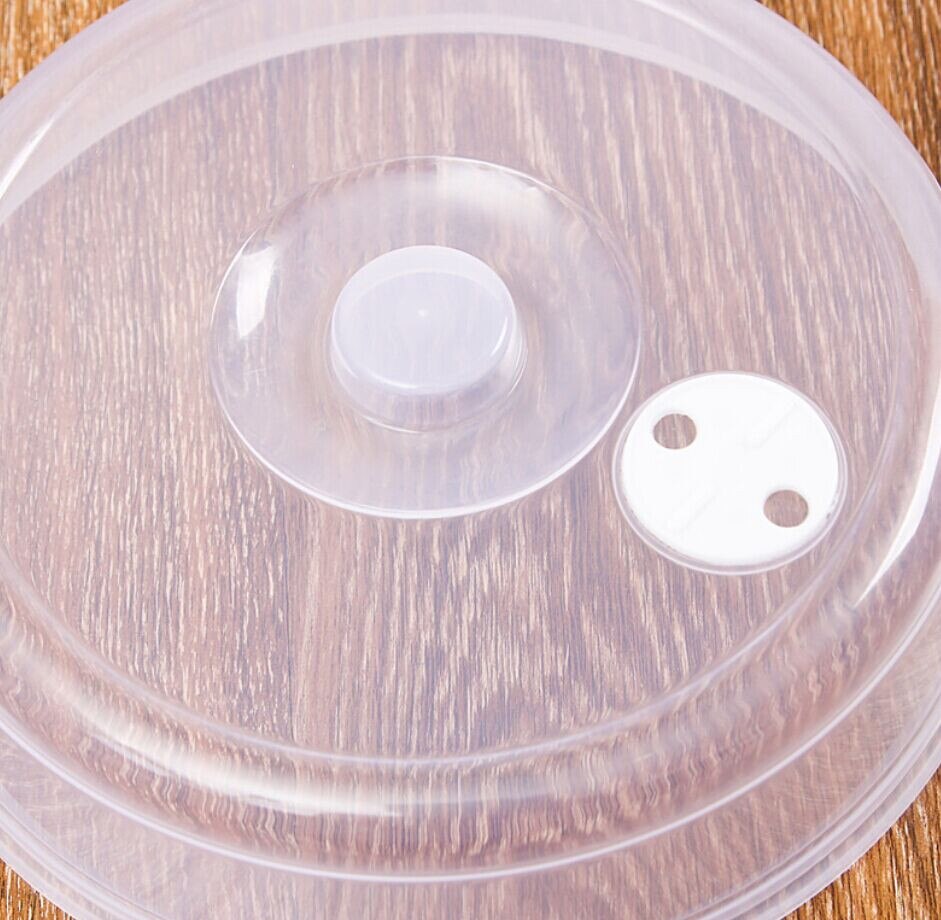 Voedsel Ploetert Guard Magnetron Hover Anti-Sputteren Cover Oven Olie Cap Verwarmde Verzegelde Plastic Cover Schotel Schotels Voedsel cover Fd
