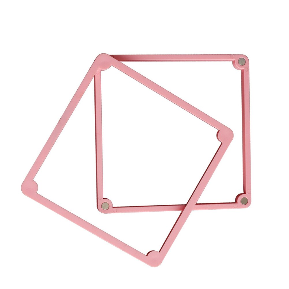 Soporte magnético para plantillas de galletas, decoración para galletas y panecillos, marco de fijación de pantalla de seda para galletas, 1 unidad