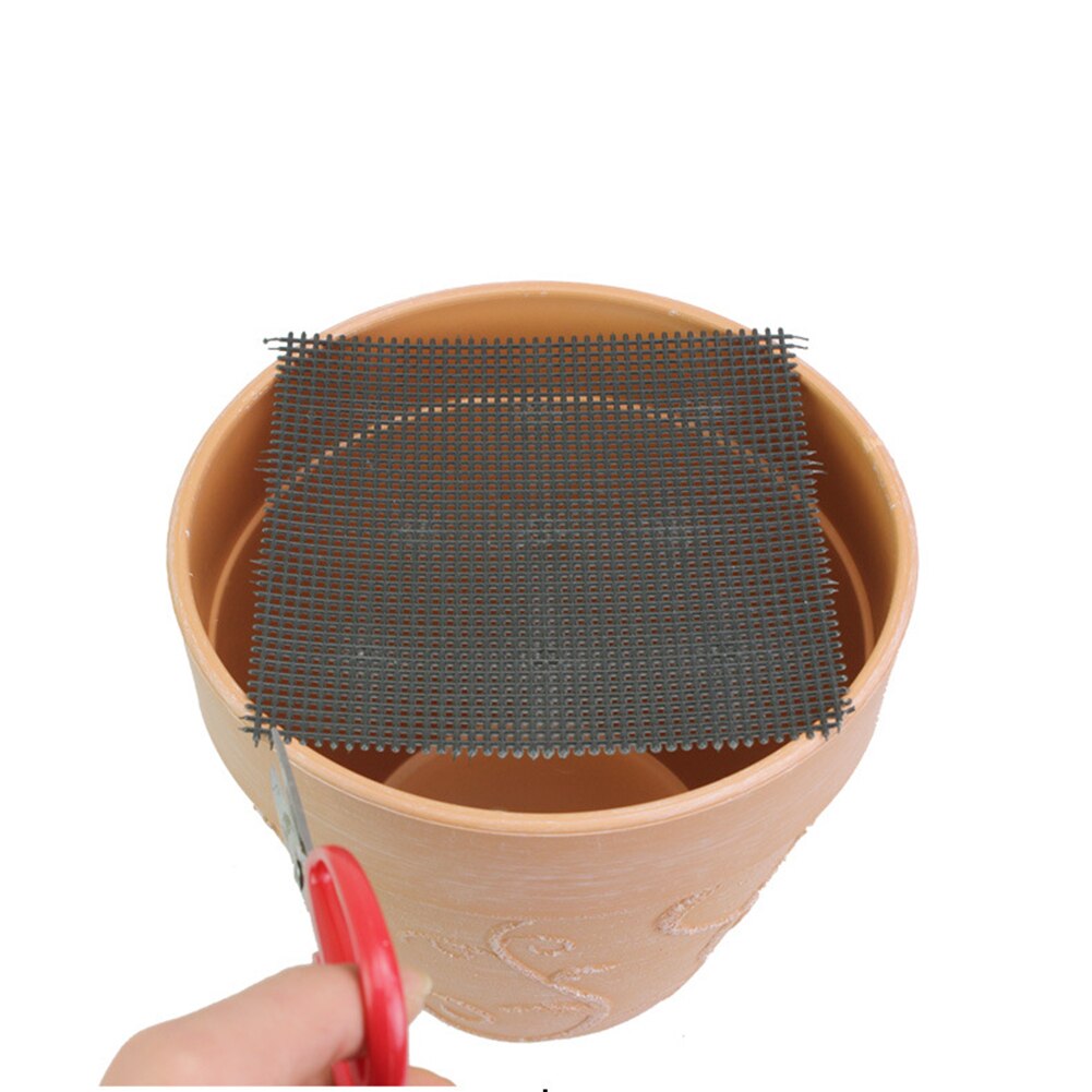 Bottom Flowerpot Bottom Pad Pads Drainage Grid Mat Recoverable Plastic