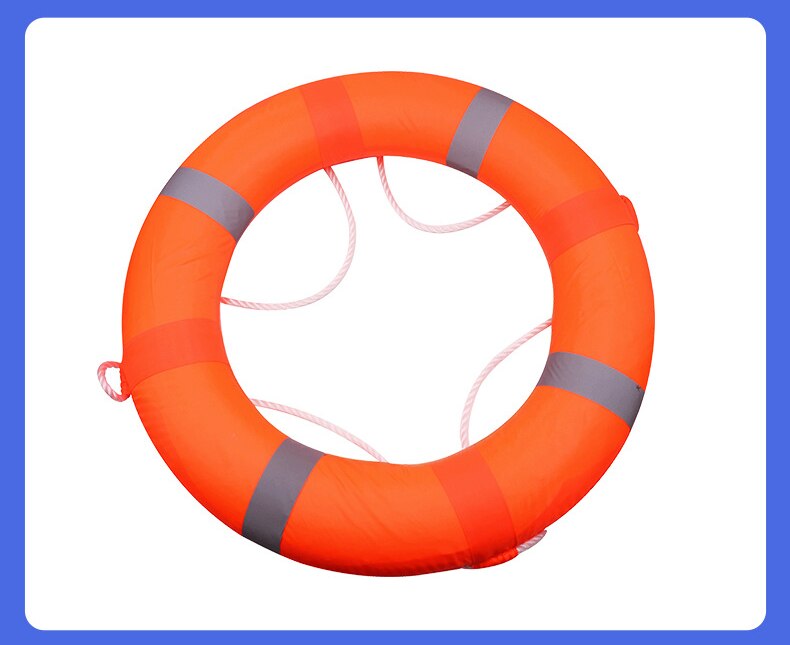 Life Buoy Adult Water Rescue Marine Solid Foam Life Buoy Ring Anti Drowning Boya Salvavidas Boat Accessories DK50LB: Small style B