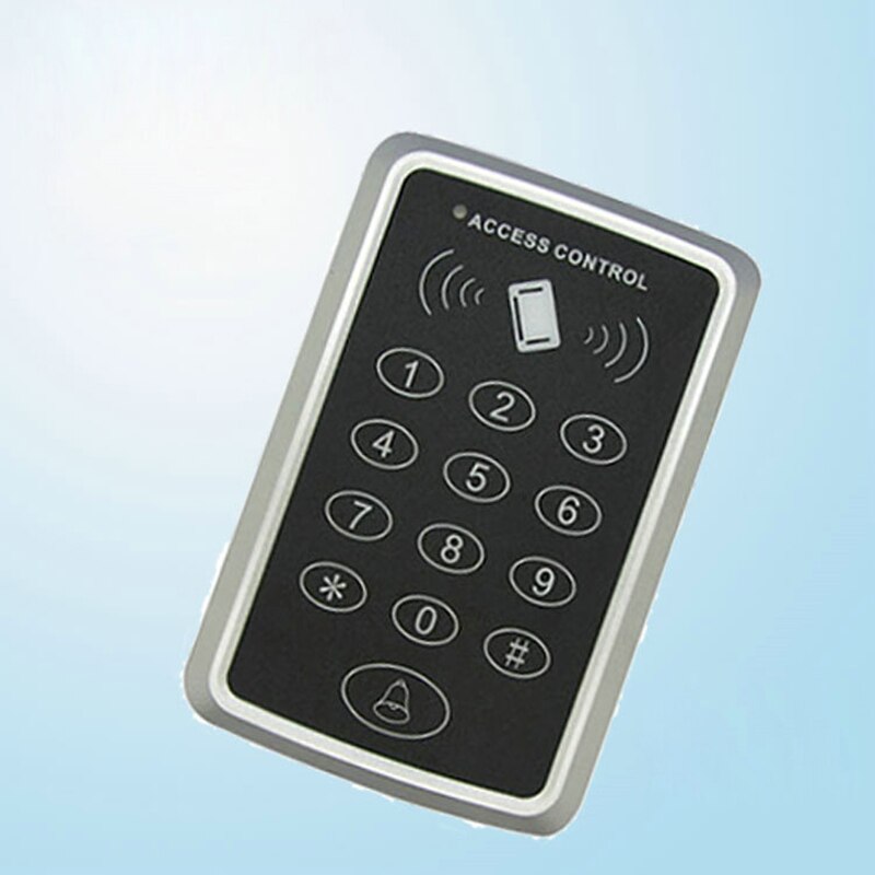 E0001 Door Access Control Keypad RFID EM Contactless Digital Lock Keypad Outdoor Rainproof ID Card Reader On