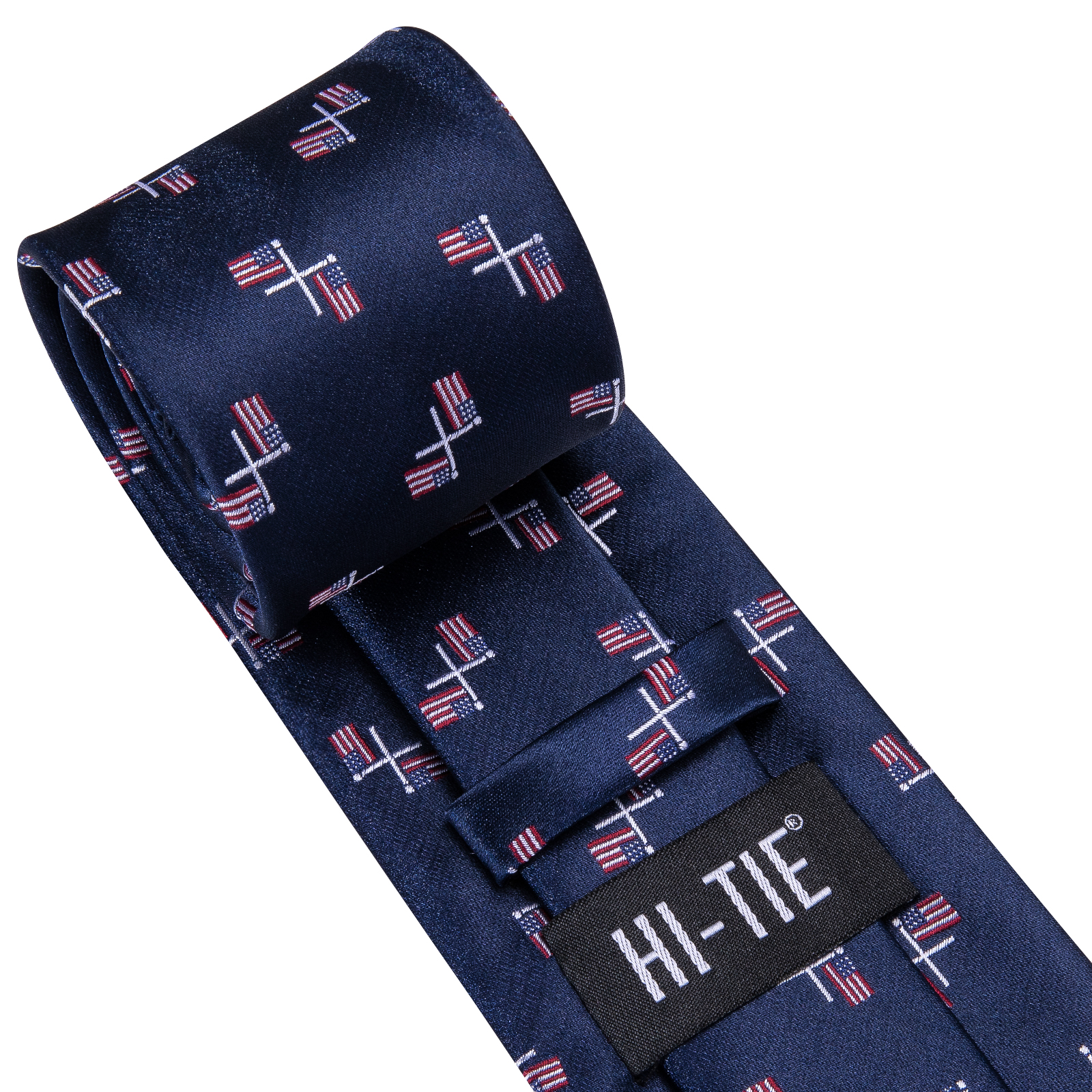 Gravata azul marinho para homens, lenço elegante, abotoaduras, acessórios para festa de casamento, gravatas, designer de novidade, presente