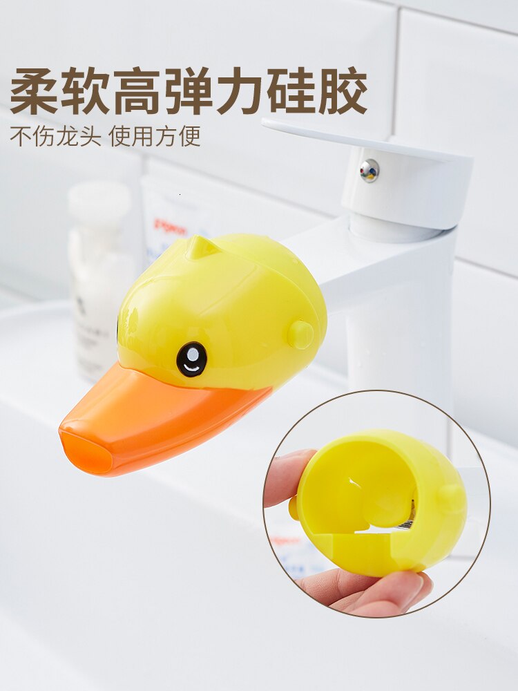 Cartoon Faucet Extender For Children Toddler Kids Hand Wash Kids Baby Hand Wash Helper Bathroom Washbasin Accessories