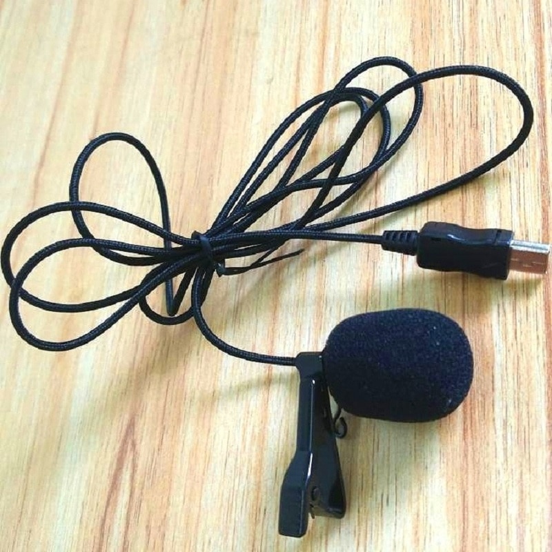 150 cm 1.15 M Gopro Mini USB Externe Microfoon met kraag clip op mic voor gopro hero 4 3 + 3 camera accessoires