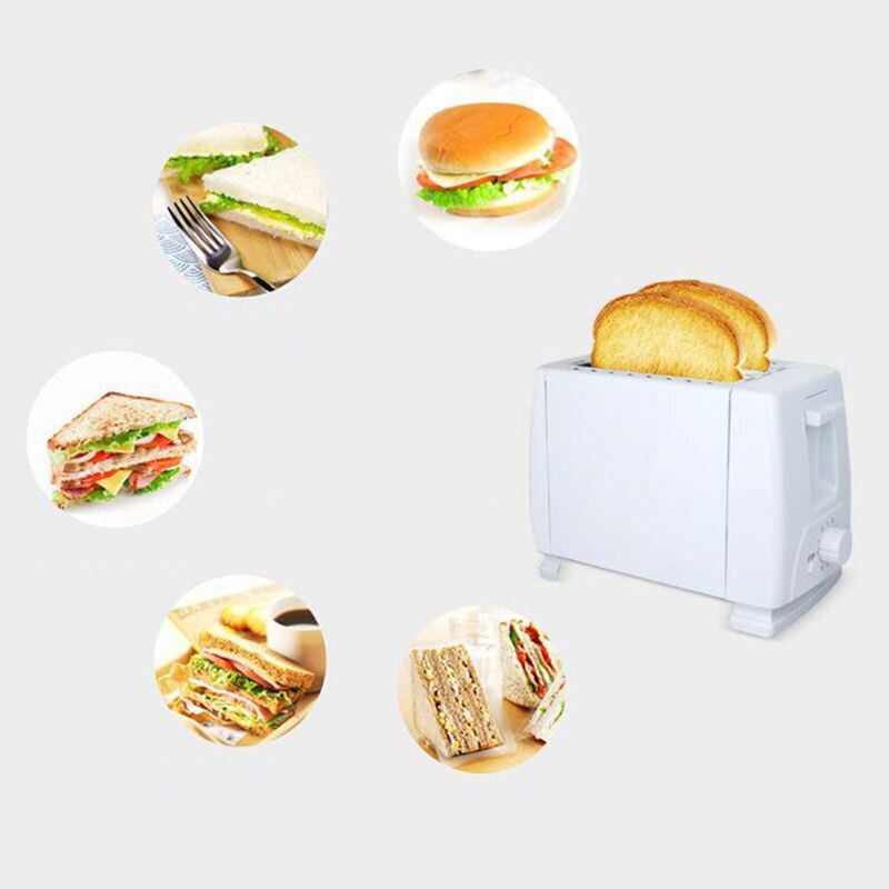 2 Slice Toaster 750W Electronic Auto Pop-up Toaster with Defrost/Reheat Function M2EE