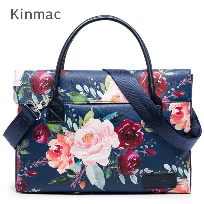 Märke kinmac messenger lady bag laptopväska 13 " ,14 " ,15 " ,15.6 ", handväska för macbook 13.3 " ,15.4 ", gratis