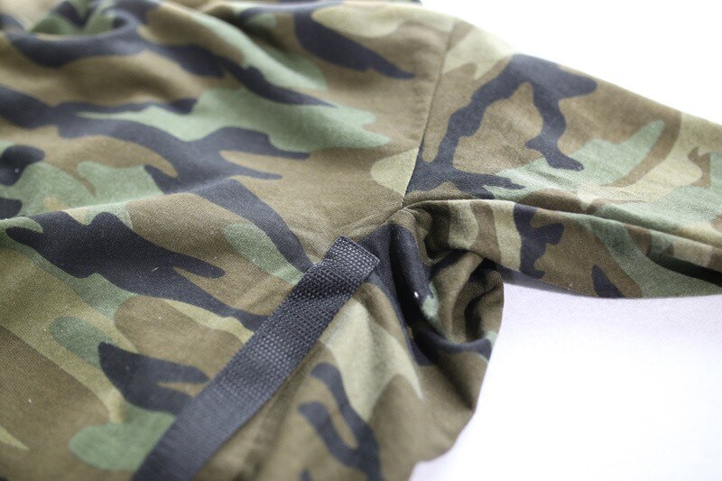 NOVEDAD DE , camiseta de manga larga de camuflaje, camiseta de hip hop estilo swag street urbano para hombre, camiseta de gran tamaño de gran , camiseta de camuflaje para hombre