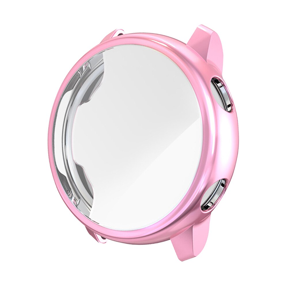 Voor galaxy watch active 2 hoesje samsung galaxy watch active 2 44mm 40mm bumper protector hd volledige dekking scherm beschermhoes: Roze / Voor actief 2 40mm