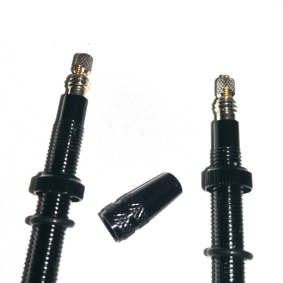 Road Bike Mtb Bicyle Tubeless Tire Valve 60mm 80mm Presta Alloy materials Andonized Brass Core