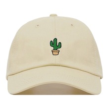 Cactus Borduurwerk Baseball Cap Mode Paar Hoed Zomer Ademend Sport Caps Outdoor Vader Hoeden