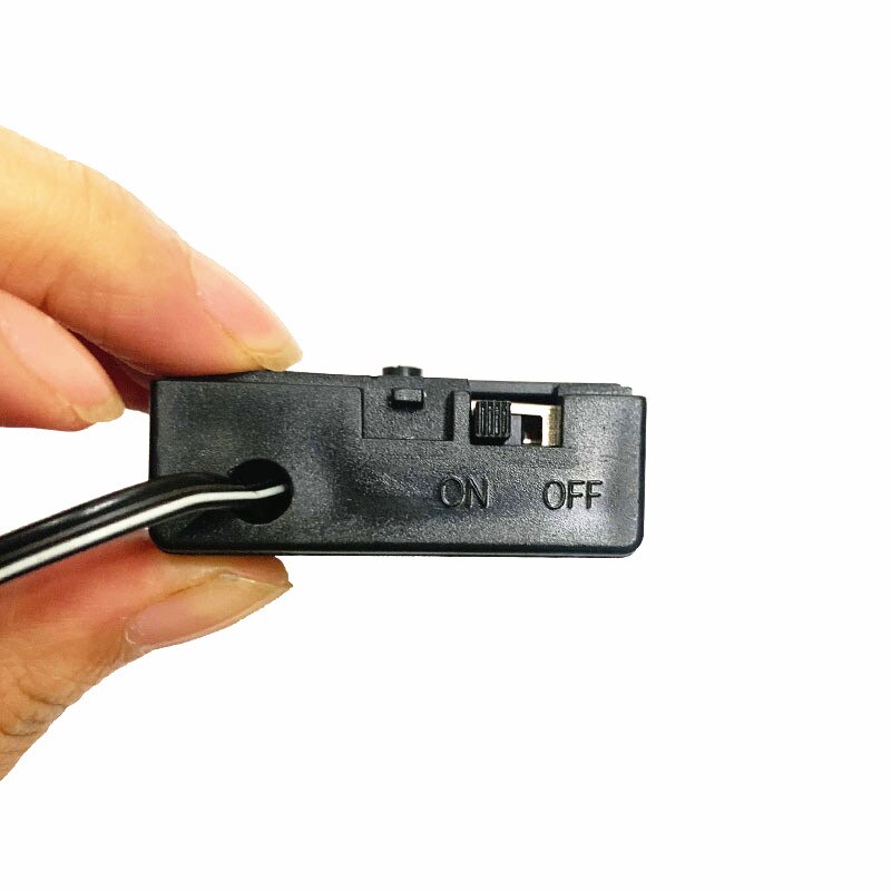 18650 battery box series battery holder 2S 18650 battery box with cover with switch with DC head