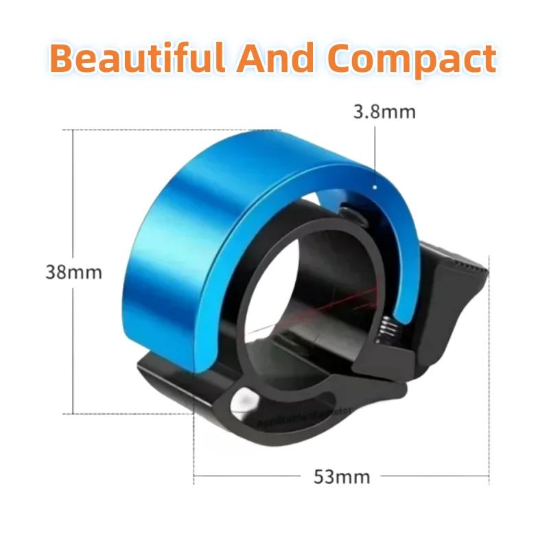 Bicycle Bell Super Loud Mountain Bike Universal Adult Bike Invisible Horn Outdoor Cycling Sports Equipment Accessories