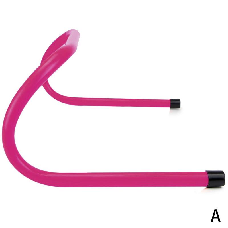 1pcs Football Gaelic Hurdle Hurdles Training Practise Equipment Barriers Frame Soccer Obstacle Rack Soccer Training Accessories: Pink Purple	