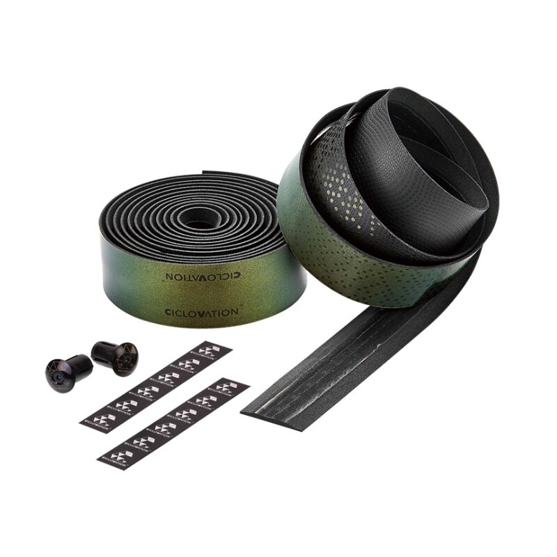 Ciclovation fiets stuurlint advanced stuurlint met leren touch racefiets accessoires fiets gel stuurlint wrap