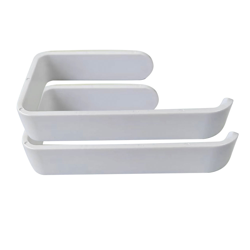 Håndkleholder hvit uten boring baderom svart håndklestativ selvklebende håndklestativ: Burgunder