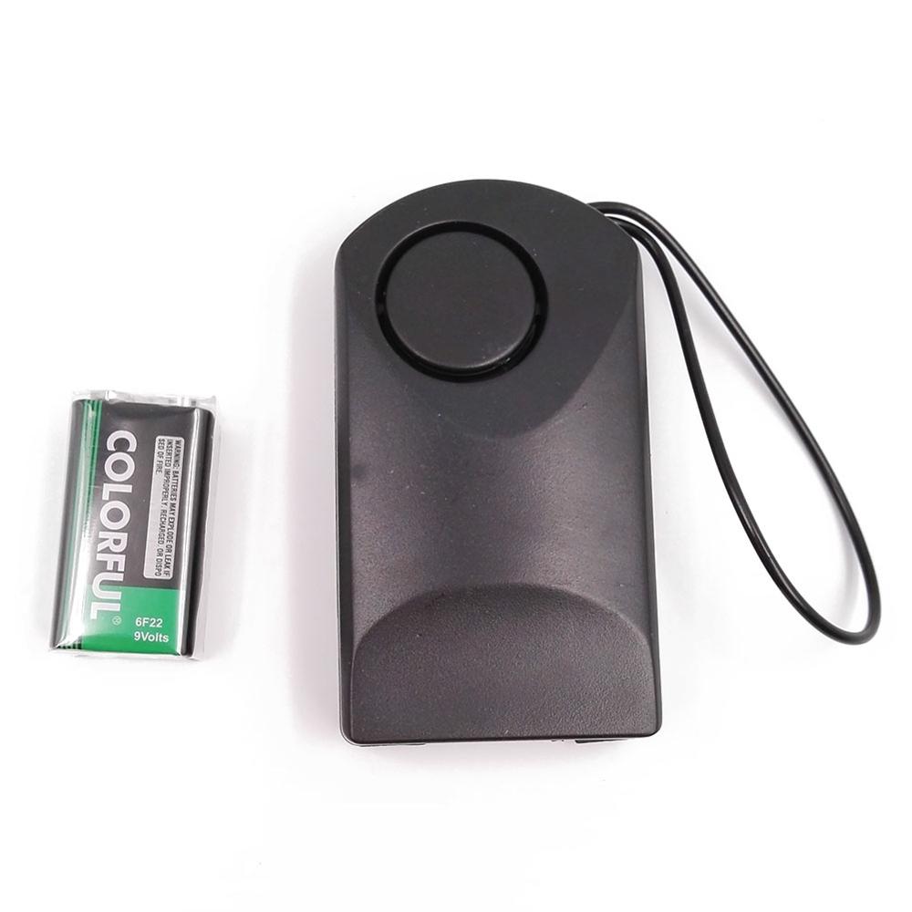 Manija de puerta portátil alarma de entrada de dormitorios puerta perilla de seguridad antirrobo 90dB alarma de sonido