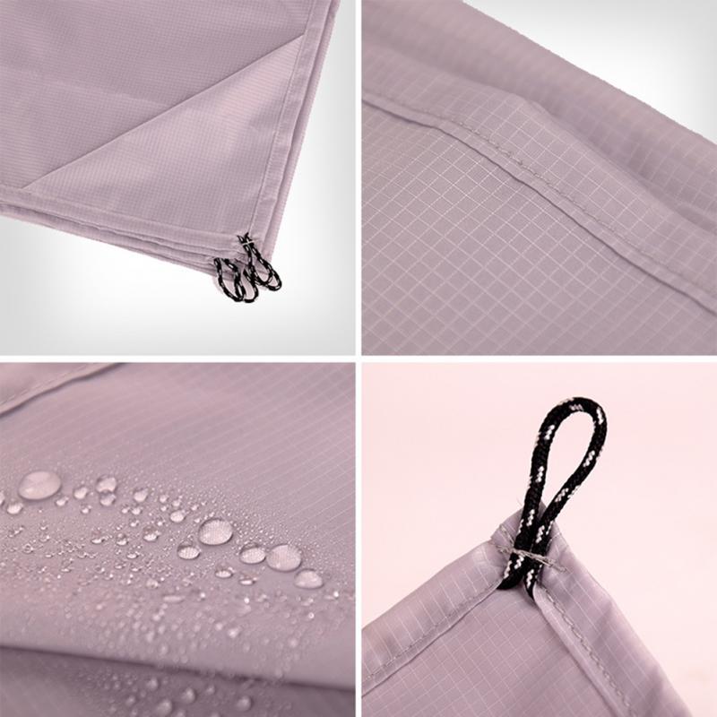 Foldable Sand Free Beach Mat Outdoor Compact Pocket Blanket Rug Sandless Pad Camp Mat Moisture Proof