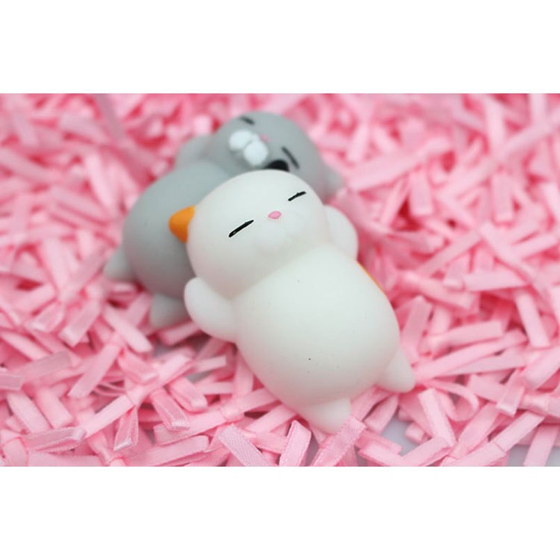 Squishy Kawaii Nette Karikatur Katze Weiche Langsam steigend Jumbo quetschen Anti-betonen-praktisch Gurt Anhänger freundlicher Dekompression Spielzeug