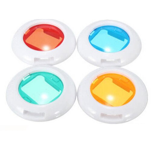 Ttkk 4 kleuren kleurrijk filter close-up lens voor fujifilm instax mini 8 7s filmcamera