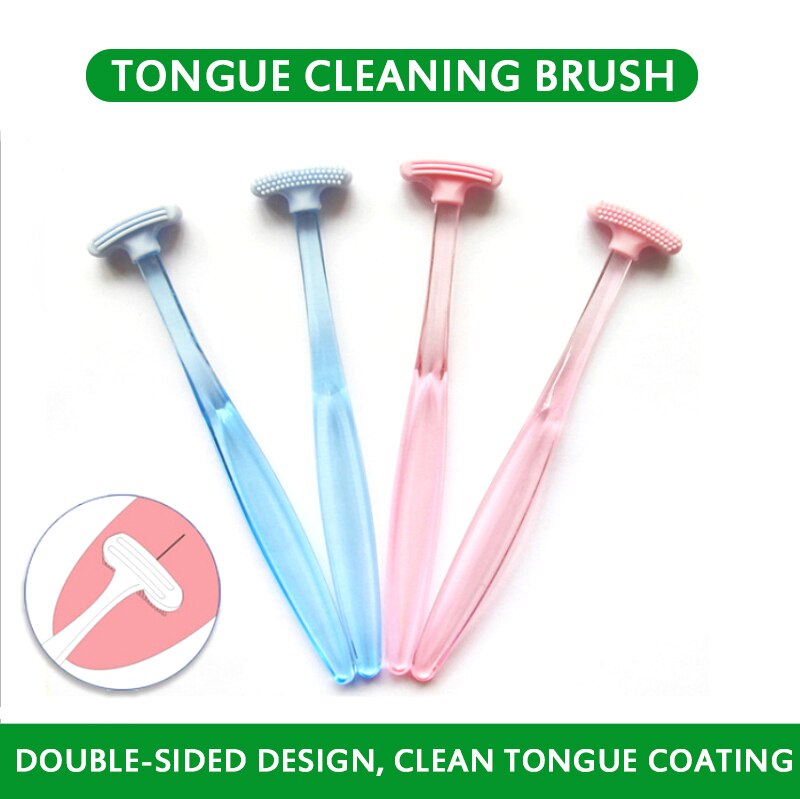 Cepillo de silicona suave para la lengua, limpieza de la superficie de la lengua, cepillos de limpieza Oral, limpiador de lengua, respiración fresca, salud, 1 unidad
