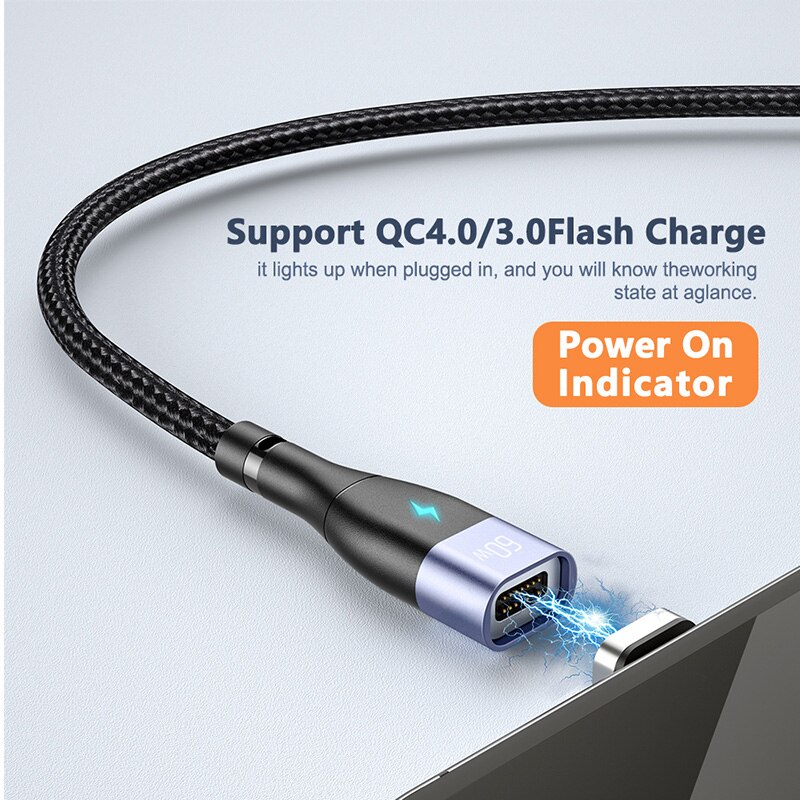 Cavo USB cavo magnetico eliz PD 20W per cavo iPhone 13 11 12 Pro Max XR XS 8 7 Plus illuminazione a LED cavo dati per telefono a ricarica rapida