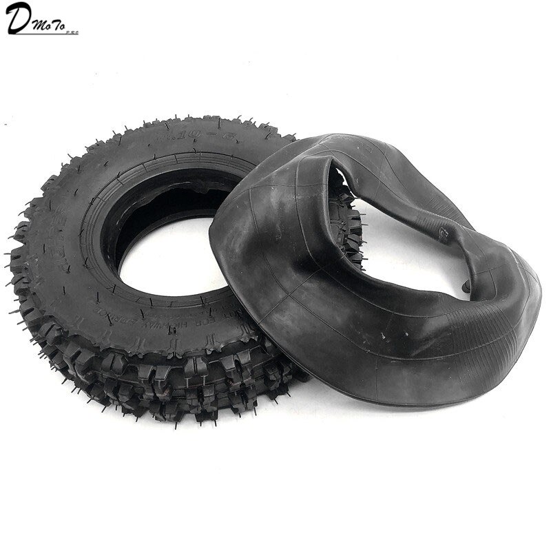 Neumáticos de nieve ATV Go kart MIni Quad de 4,10-6 pulgadas, neumáticos de moto de nieve, neumáticos de playa de 4,10-6 pulgadas con tubo interior: Out Tire Inner Tube