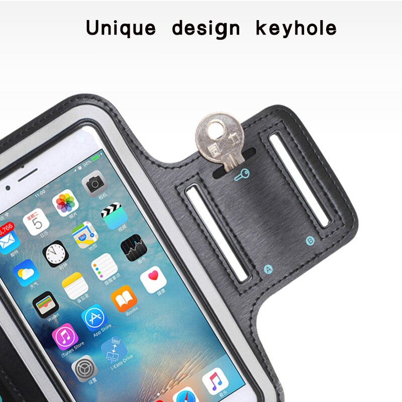 ArmBand For Doogee Homtom Zoji Z9 Running Jogging Sports Cell Phone Holder Arm band Cover For Doogee X7 / X7 pro Phone On hand