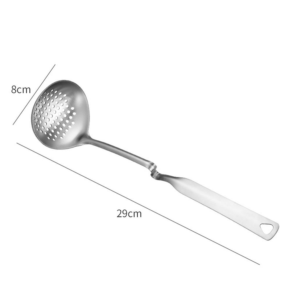 Stainless Steel Skimmer Long Handle Kitchen Cooking And Frying Spider Skimmer Fried Noodle Strainer Tool Kitchen Utensil: 1