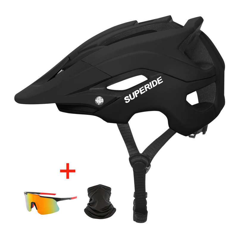 Superide em-molde dh mtb capacete de bicicleta esportes anti-impacto estrada mountain bike capacete das mulheres dos homens equitação ciclismo capacete