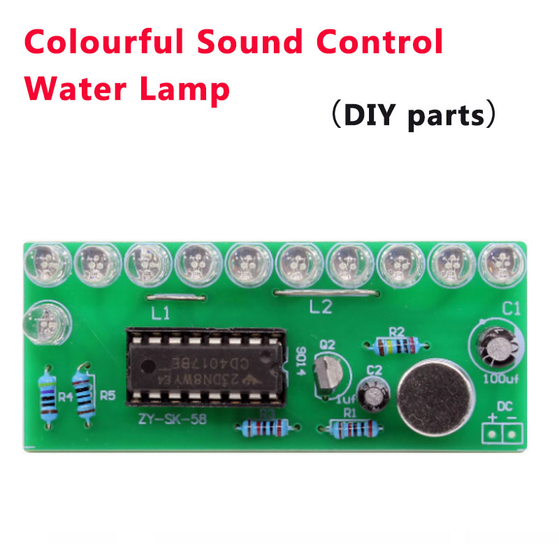 Kit de soudure Kit de production électronique bricolage formation pratique pour novice introduction pratique de soudure enseignement de la carte de circuit imprimé: Or