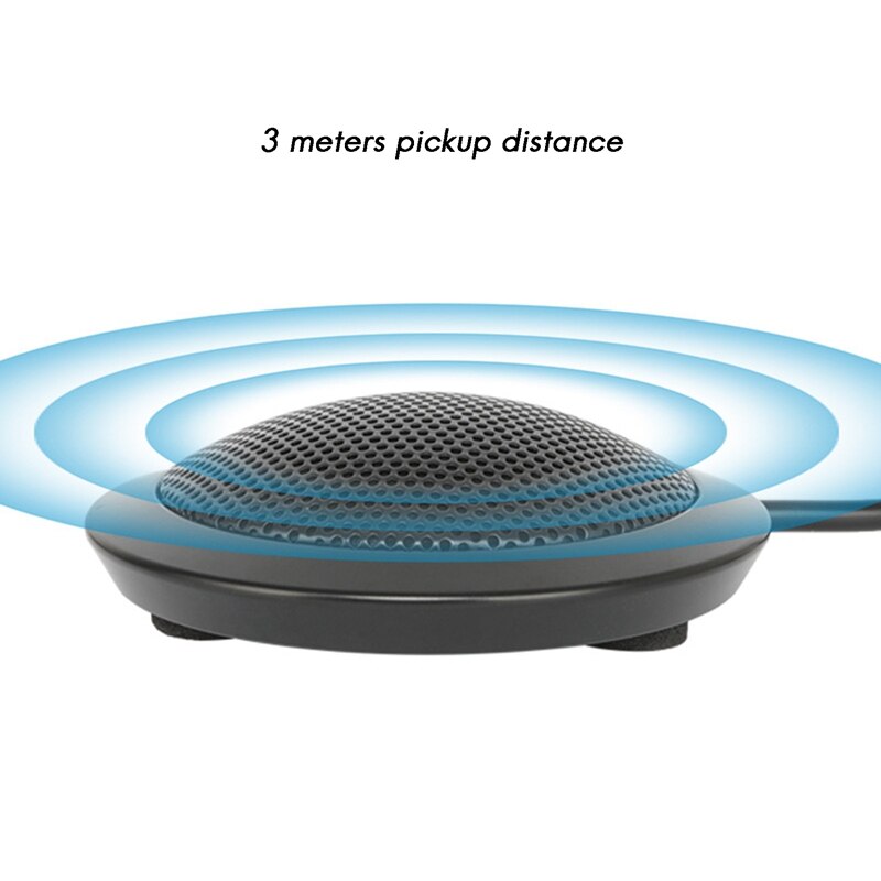 USB Microphone Condenser Microphone Computer Mic for Business Conference PC Laptop Voice Pickup Microphone