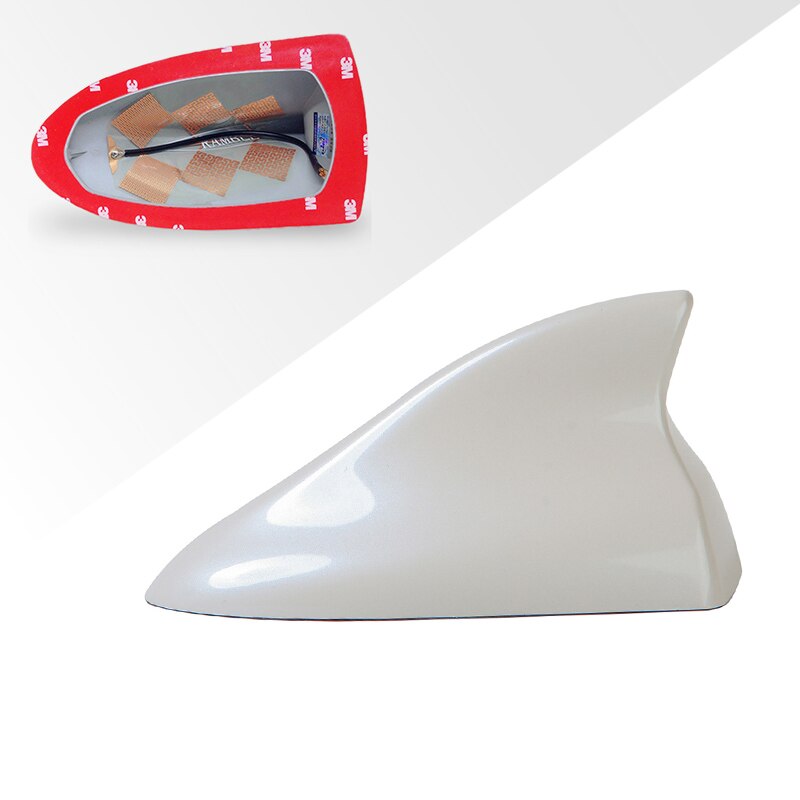 Wanderung Hai Flosse Antenne für Nissan Qashqai,Qashqai J10 NJ10 JJ10 J11, Auto Hai Flosse Antenne, zubehör 2007: Perle Weiß fortschrittlich
