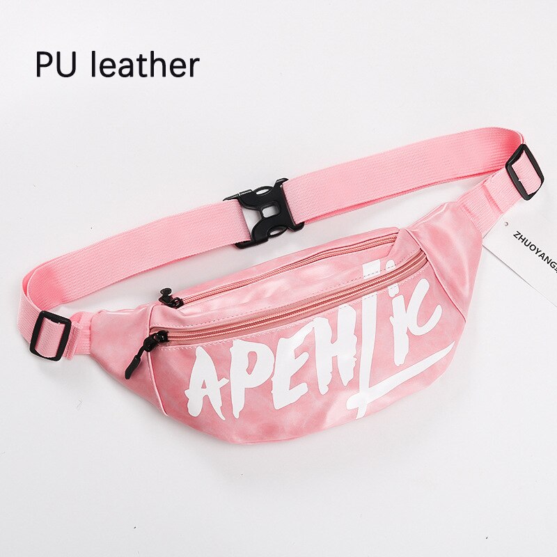 Mode Waterdicht Taille Voor Vrouw Man Roze Bum Pouch Riem Tassen Fannypack Waistbag Purse Moet Pack Vrouwen Borst Zakken bumbag: B14