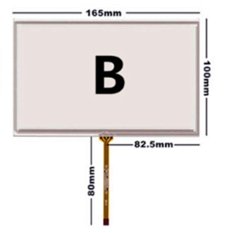 7 POLLICI 50PIN AT070TN92 AT070TN93 AT070TN94 7 pollici schermo lcd + touch screen di navigazione per Auto GPRS schermo LCD touch screen montaggio: B Touch screen