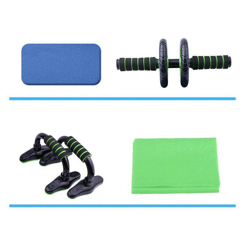 Elastic Band Rope Skipping Gripping Device Abdominal Wheel Suit Fitness Roller Abdominal Roller Training Tool Gym Equipment