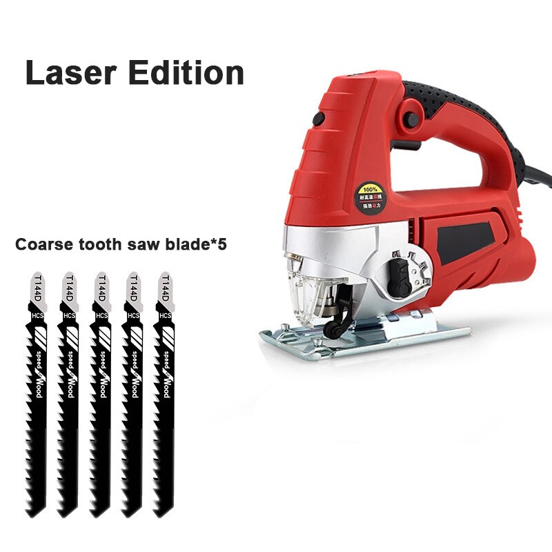 Electric Jig Saw, Household Cutting Machine, Electric Saw, Etched Flashlight, Wire Saw, Woodworking Tool: Laser