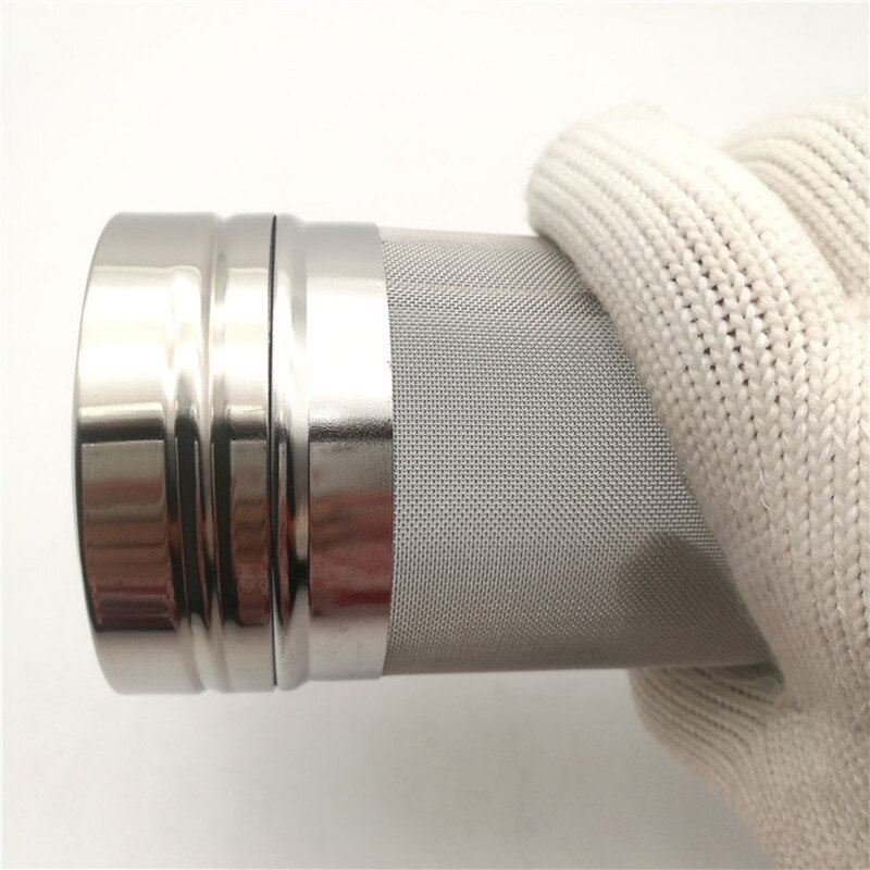 Malla de acero inoxidable de 300 micras de 18cm/30cm, filtro de cerveza y lúpulo, filtro seco de lúpulo, tolva de barril para araña, cerveza casera