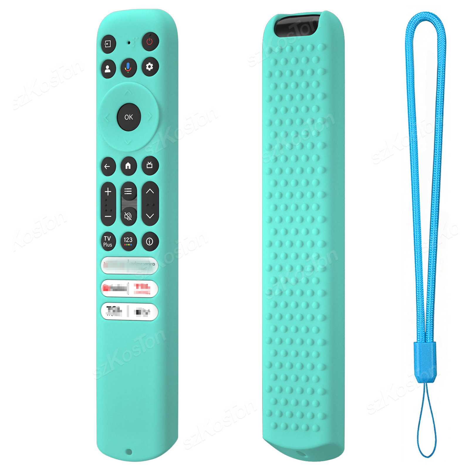 Silicone TV Remote Case for Smart TV TCL Control Protection Cover for RC813 RC923 FMB3/RC902V FMR1 FMR4 FMR5 Remote: light yellow